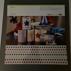 Cricut deluxe pattern card stock. Party time
